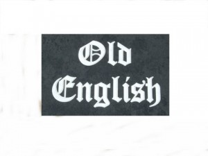OLD ENGLISH FONT EXAMPLES