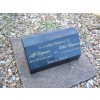 Medium Wedge Cremation Urn Holds Ashes Indoor or Out
