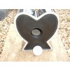Heart Monument Cremation Urn Holds Ashes Indoor or Out