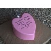 Small Heart Cremation Urn Holds Ashes Indoor or Out