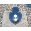 Small Heart Cremation Urn Holds Ashes Indoor or Out